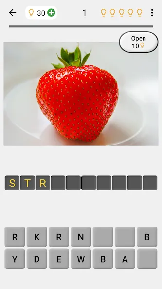Guess Pictures and Words Quiz [МОД: Все открыто, Дополнительные деньги и Меню MOD] Screenshot 1