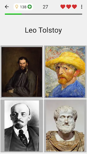 Famous People - History Quiz [МОД: Деньги, Монеты и Меню MOD] Screenshot 1