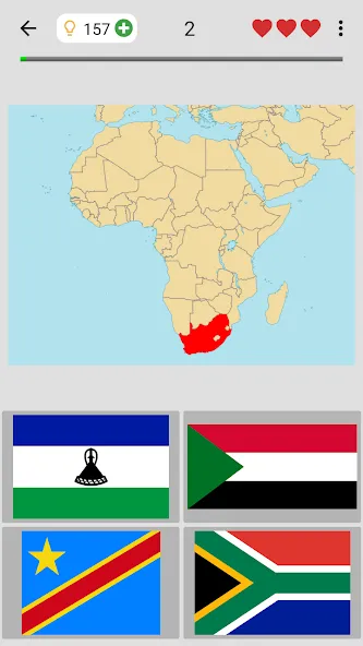 Flags of All World Countries [МОД: Много денег, Монет и Все открыто] Screenshot 2