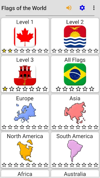 Flags of All World Countries [МОД: Много денег, Монет и Все открыто] Screenshot 4