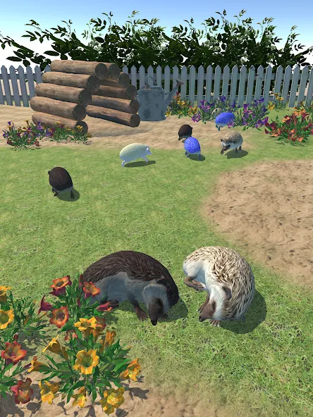 Hedgehog Friends (Хеджхог Френдс) [МОД: Деньги, Монеты и Меню MOD] Screenshot 4