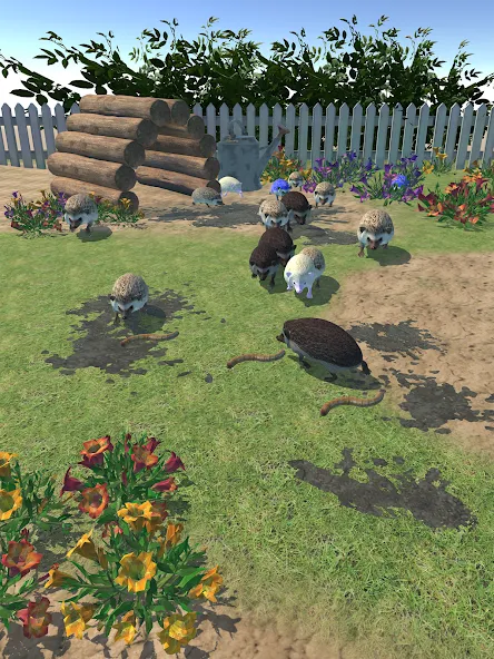 Hedgehog Friends (Хеджхог Френдс) [МОД: Деньги, Монеты и Меню MOD] Screenshot 5