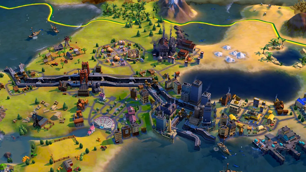 Civilization VI - Build A City (Цивилизация ) [МОД: Много монет, Открытые уровни и Мега MOD] Screenshot 4