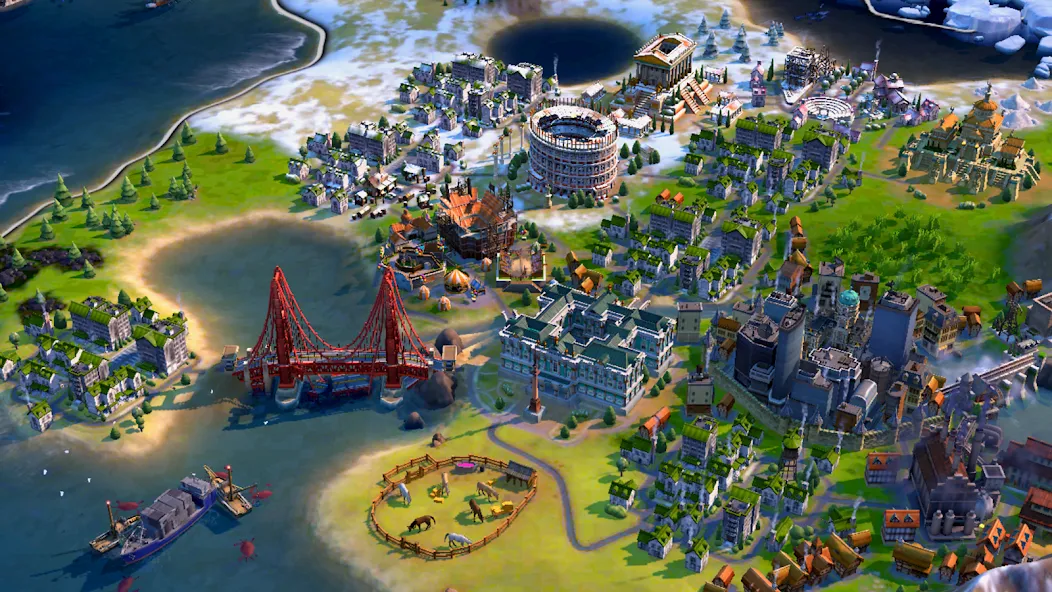 Civilization VI - Build A City (Цивилизация ) [МОД: Много монет, Открытые уровни и Мега MOD] Screenshot 5