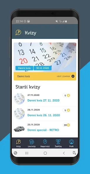 Kvíz do kapsy [МОД: Деньги, Монеты и Меню MOD] Screenshot 1