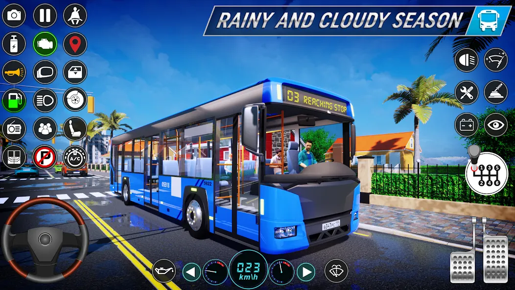 City Bus Simulator: Bus Games (Риал Сити Бас Симулятор Геймс) [МОД: Деньги, Монеты и Меню MOD] Screenshot 5
