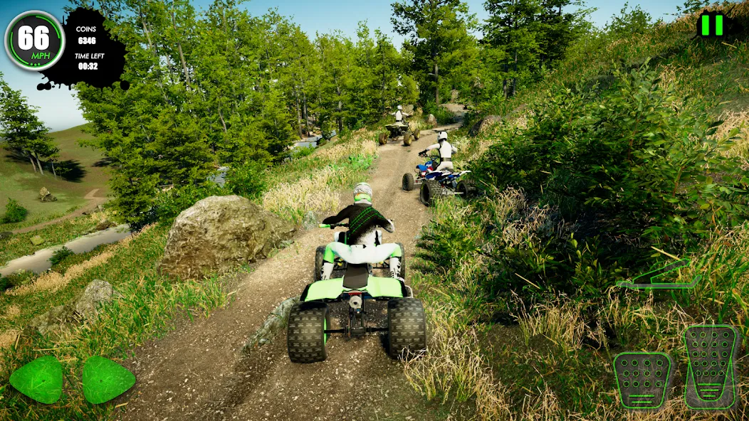 Atv Car Games Bike Offroad 4x4 (ЭиТиВи) [МОД: Много монет, Открытые уровни и Мега MOD] Screenshot 3