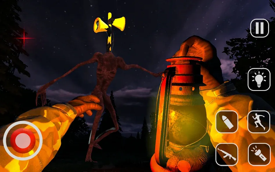 Siren Head : Hunt in Forest (Сайрен Хед) [МОД: Все открыто, Дополнительные деньги и Меню MOD] Screenshot 1