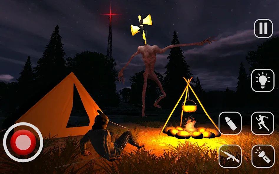 Siren Head : Hunt in Forest (Сайрен Хед) [МОД: Все открыто, Дополнительные деньги и Меню MOD] Screenshot 3