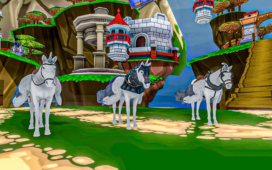 The Flying Horse: Unicorn (Зе Флайинг Хорс) [МОД: Бесконечные деньги, Монеты и Мега MOD] Screenshot 4