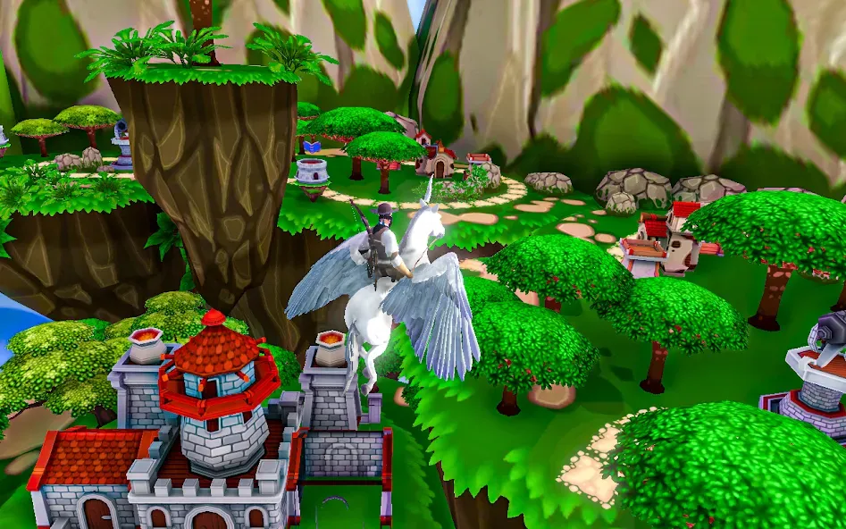 The Flying Horse: Unicorn (Зе Флайинг Хорс) [МОД: Бесконечные деньги, Монеты и Мега MOD] Screenshot 5