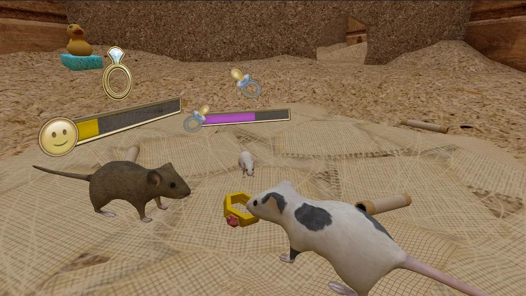 Mouse Simulator :  Forest Home [МОД: Меню, Бесконечные монеты и Открытые уровни] Screenshot 4