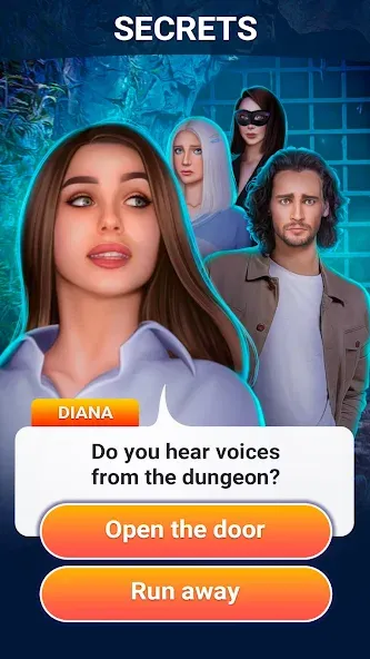 Diana's stories [МОД: Бесконечные деньги, Монеты и Мега MOD] Screenshot 2