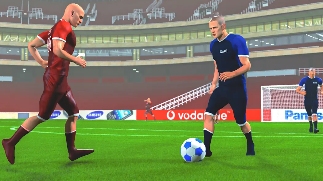 Soccer Star Football Games [МОД: Все открыто, Дополнительные деньги и Меню MOD] Screenshot 1