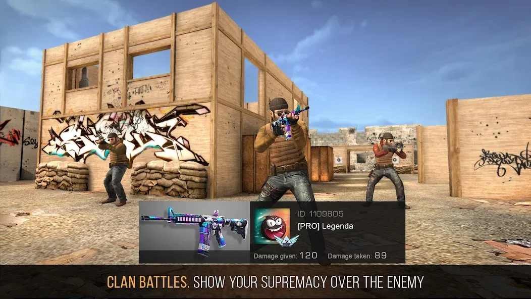 Standoff 2 (Стандофф 2) [МОД: Бесконечные деньги, Монеты и Мега MOD] Screenshot 3