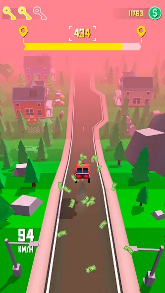 Taxi Run: Traffic Driver (Такси Ран) [МОД: Все открыто, Дополнительные деньги и Меню MOD] Screenshot 4