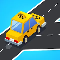 Скачать Taxi Run: Traffic Driver (Такси Ран) [МОД: Все открыто, Дополнительные деньги и Меню MOD] | Взлом Taxi Run: Traffic Driver на Андроид