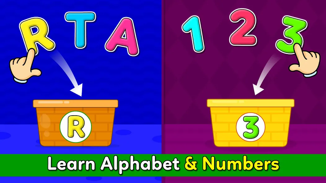 Toddler Games for 2-3 Year Old [МОД: Все открыто, Дополнительные деньги и Меню MOD] Screenshot 1