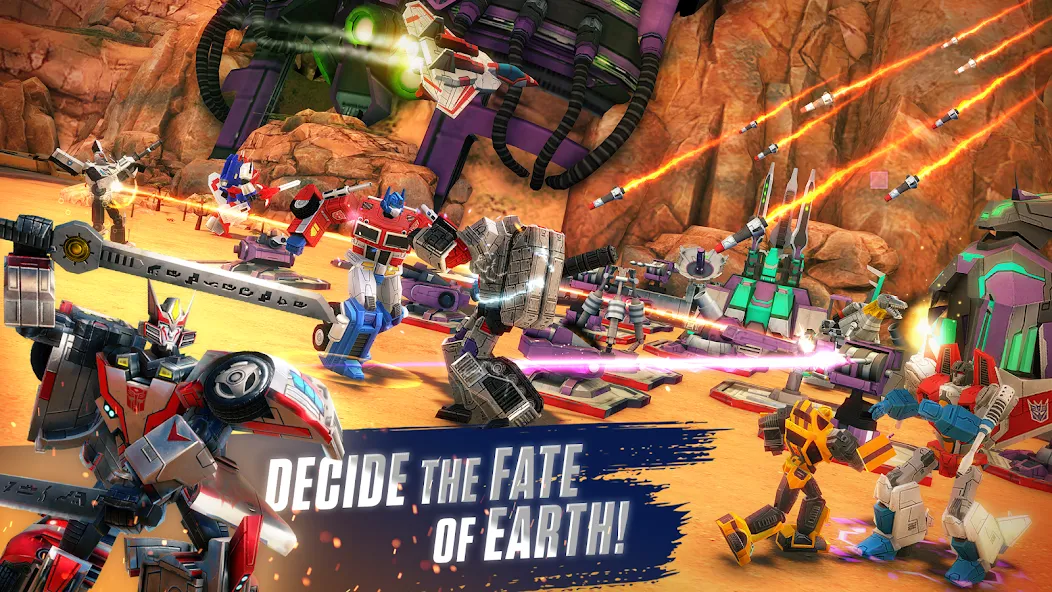TRANSFORMERS: Earth Wars [МОД: Много монет, Открытые уровни и Мега MOD] Screenshot 1