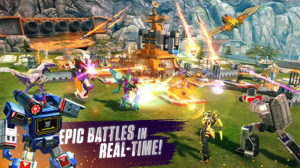 TRANSFORMERS: Earth Wars [МОД: Много монет, Открытые уровни и Мега MOD] Screenshot 2