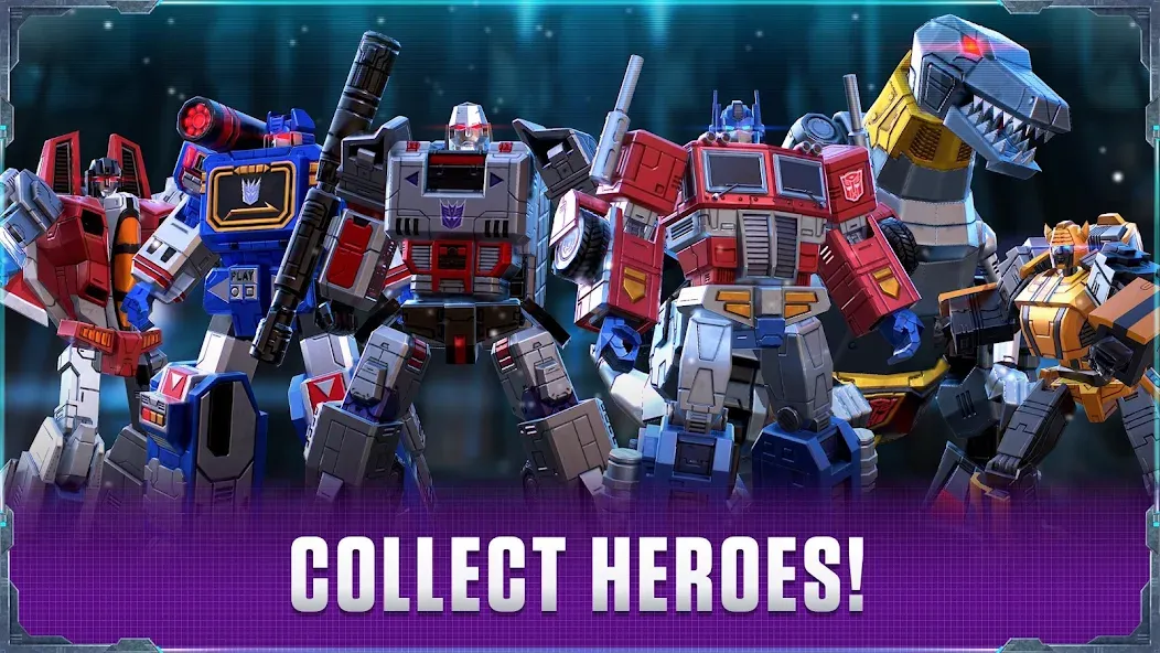 Transformers: Earth Wars Beta (Трансформерс) [МОД: Все открыто, Дополнительные деньги и Меню MOD] Screenshot 2
