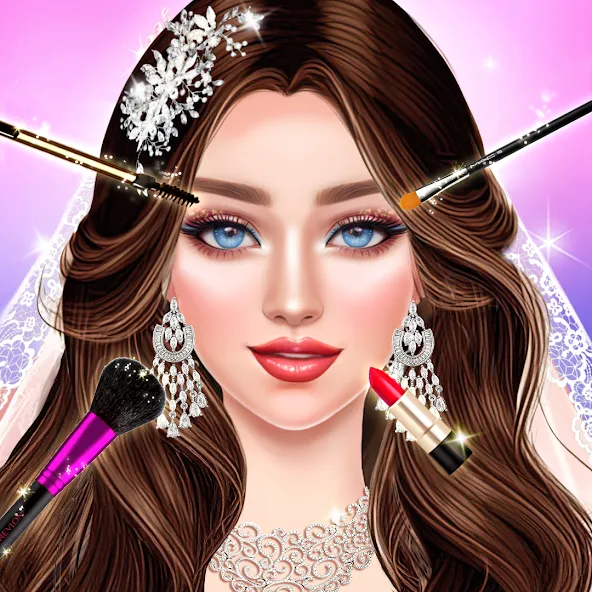 Dress Up Fashion: Makeup Games [МОД: Много монет, Открытые уровни и Мега MOD] Screenshot 1