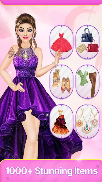 Dress Up Fashion: Makeup Games [МОД: Много монет, Открытые уровни и Мега MOD] Screenshot 4