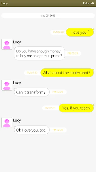 Faketalk - Chatbot (Фэйкталк) [МОД: Деньги, Монеты и Меню MOD] Screenshot 2