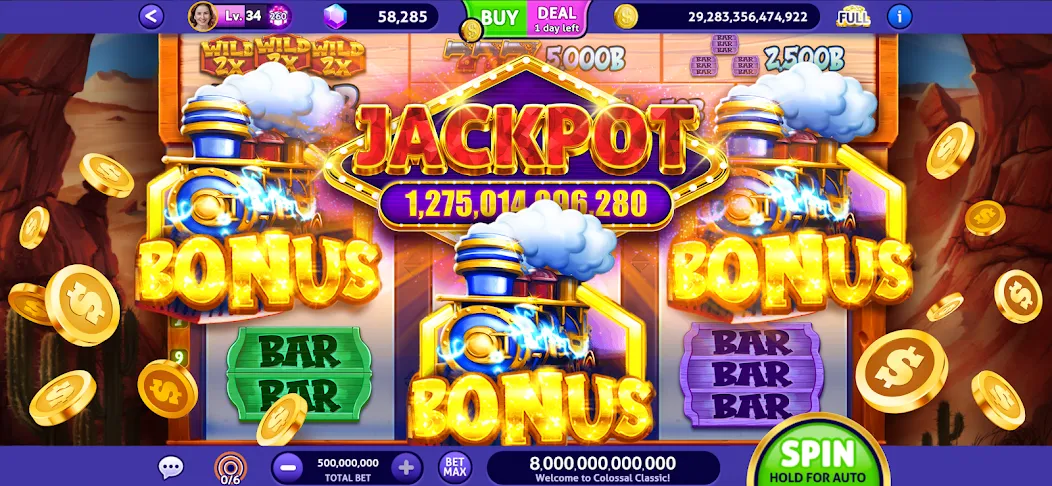 Club Vegas Slots Casino Games (Клуб Вегас) [МОД: Меню, Бесконечные монеты и Открытые уровни] Screenshot 4