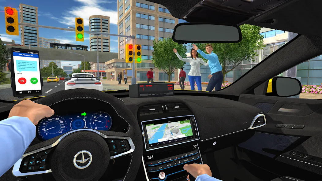 Taxi Game 2 [МОД: Деньги, Монеты и Меню MOD] Screenshot 2