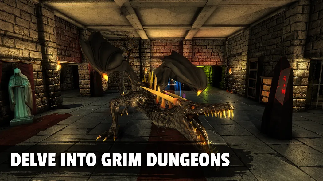 Moonshades RPG Dungeon Crawler (Муншейдс) [МОД: Деньги, Монеты и Меню MOD] Screenshot 3