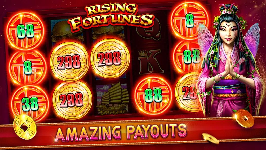88 Fortunes Casino Slot Games (Форчунс) [МОД: Бесконечные деньги, Монеты и Мега MOD] Screenshot 2