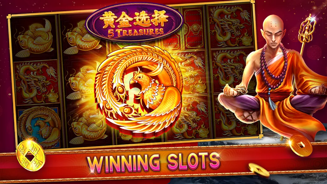 88 Fortunes Casino Slot Games (Форчунс) [МОД: Бесконечные деньги, Монеты и Мега MOD] Screenshot 3