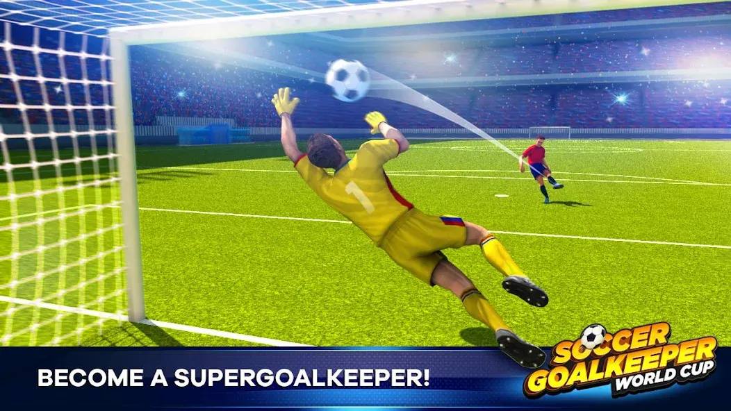 Soccer Goalkeeper Games 2024 [МОД: Деньги, Монеты и Меню MOD] Screenshot 1