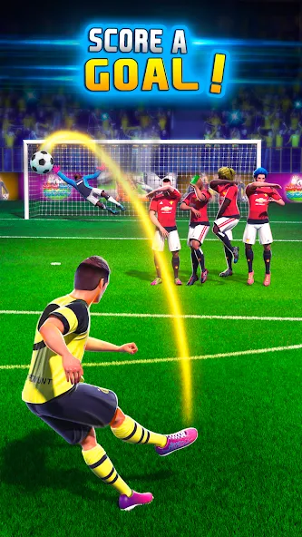 Shoot Goal: World Leagues (Шут Гоал) [МОД: Много денег, Монет и Все открыто] Screenshot 1