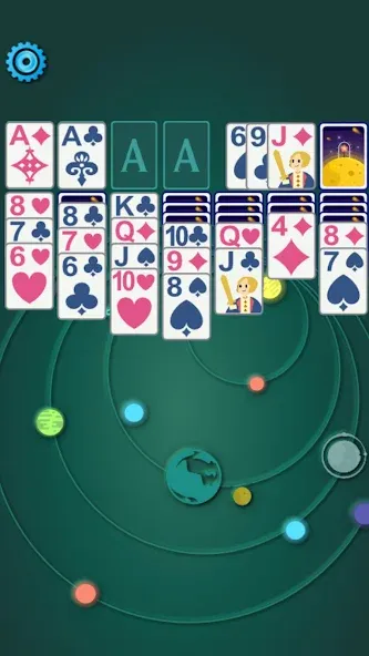 Solitaire Space™ (Солярис Спейс) [МОД: Все открыто, Дополнительные деньги и Меню MOD] Screenshot 4