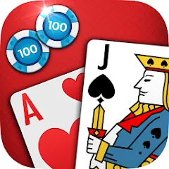 Скачать Blackjack 21 [МОД: Много монет, Открытые уровни и Мега MOD] | Взлом Blackjack 21 на Андроид