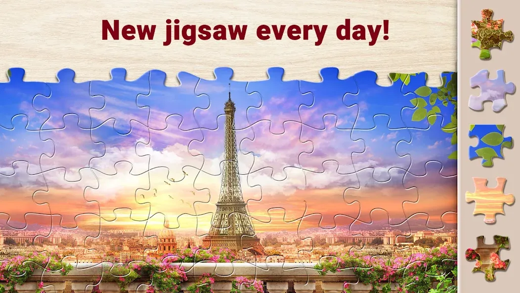 Magic Jigsaw Puzzles－Games HD [МОД: Все открыто, Дополнительные деньги и Меню MOD] Screenshot 2
