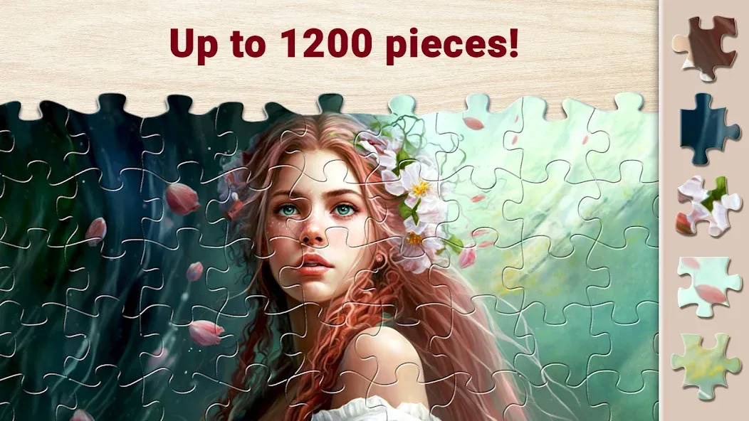 Magic Jigsaw Puzzles－Games HD [МОД: Все открыто, Дополнительные деньги и Меню MOD] Screenshot 4