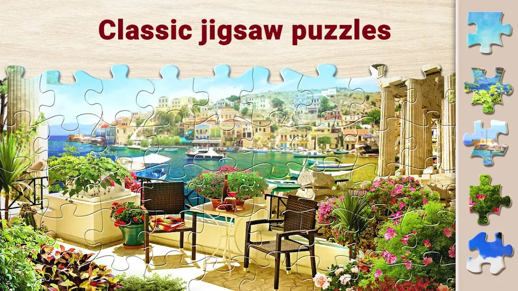Magic Jigsaw Puzzles－Games HD [МОД: Все открыто, Дополнительные деньги и Меню MOD] Screenshot 5