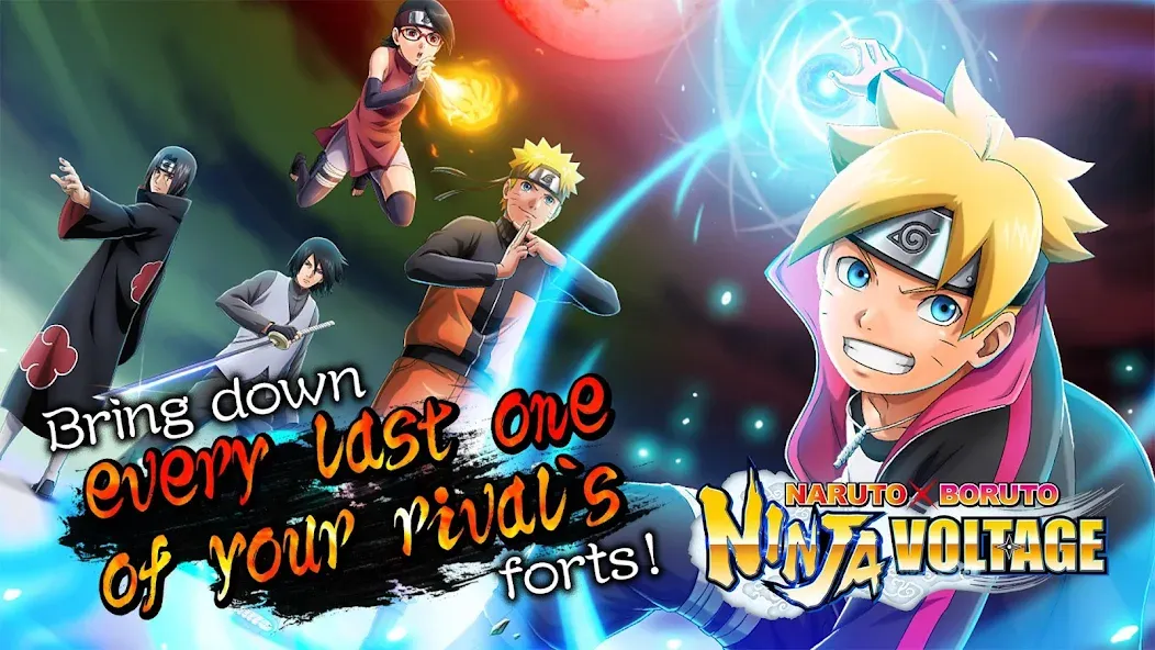 NARUTO X BORUTO NINJA VOLTAGE (Наруто и Боруто Ниндзя Вольтаж) [МОД: Много монет, Открытые уровни и Мега MOD] Screenshot 1