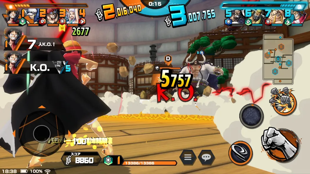 ONE PIECE Bounty Rush (ВАН ПИС Баунти Раш) [МОД: Меню, Бесконечные монеты и Открытые уровни] Screenshot 5