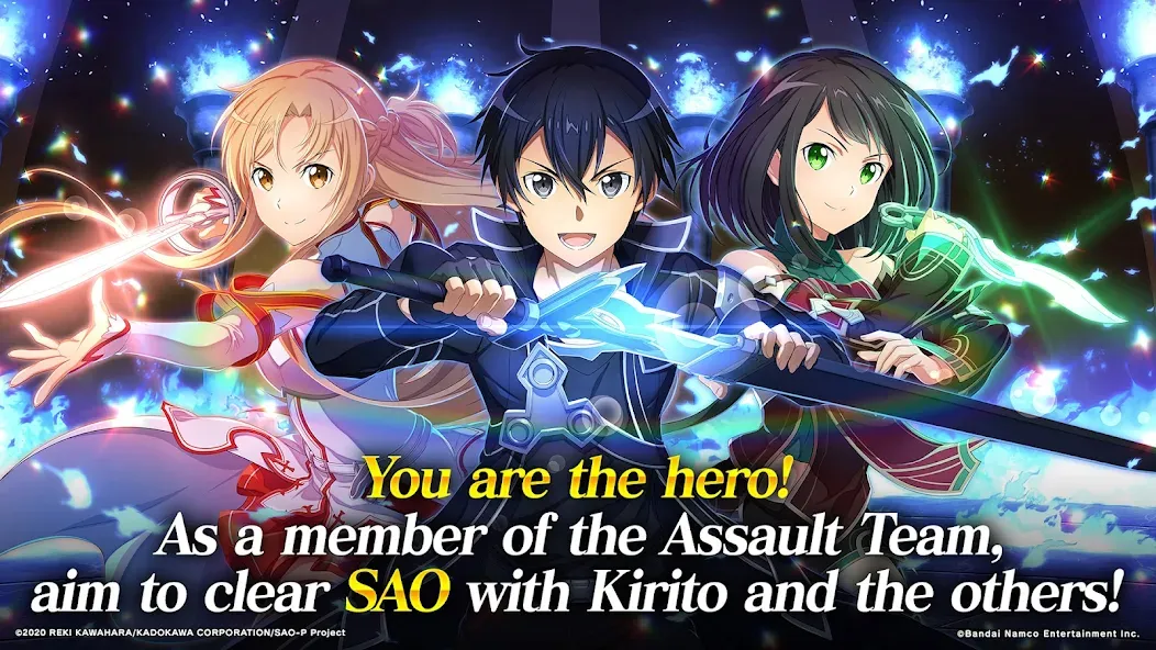 SAO Integral Factor - MMORPG (САО Интегральный Фактор) [МОД: Все открыто, Дополнительные деньги и Меню MOD] Screenshot 1