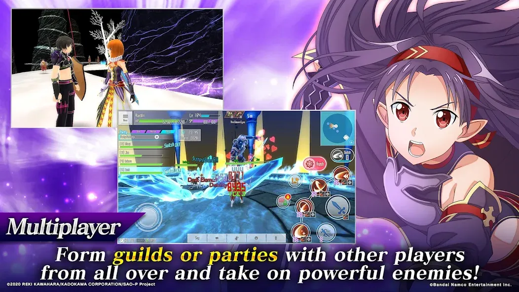SAO Integral Factor - MMORPG (САО Интегральный Фактор) [МОД: Все открыто, Дополнительные деньги и Меню MOD] Screenshot 5