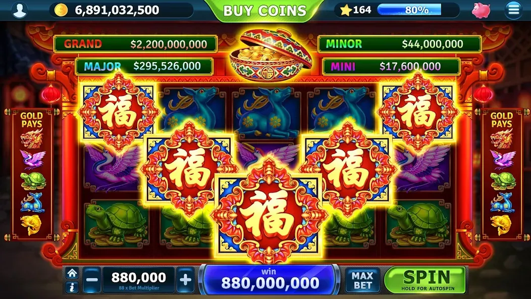 Slots of Vegas (Слоты Вегаса) [МОД: Много денег, Монет и Все открыто] Screenshot 1