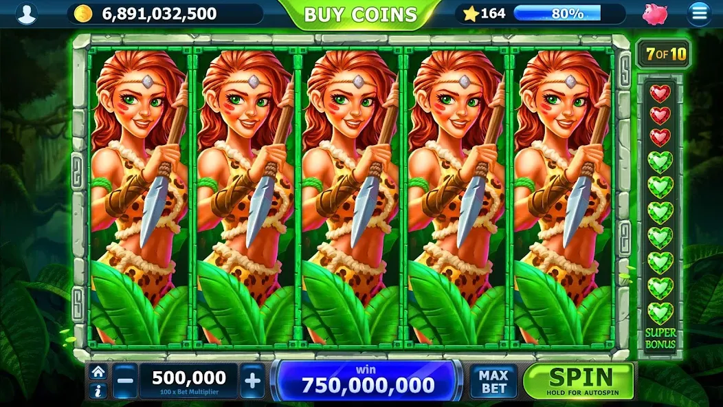Slots of Vegas (Слоты Вегаса) [МОД: Много денег, Монет и Все открыто] Screenshot 4