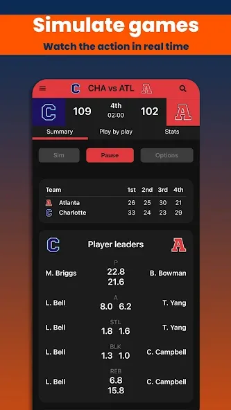 Basketball Legacy Manager 23 (Баскетбольный Легаси Менеджер 23) [МОД: Много монет, Открытые уровни и Мега MOD] Screenshot 2