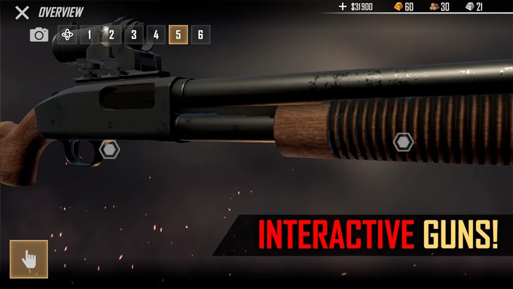 American Marksman (Американский стрелок) [МОД: Меню, Бесконечные монеты и Открытые уровни] Screenshot 5