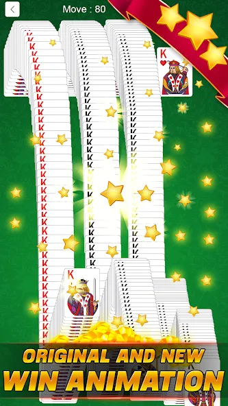 Solitaire Classic (Солитер Классик) [МОД: Много монет, Открытые уровни и Мега MOD] Screenshot 3