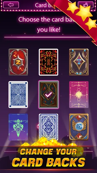 Solitaire Classic (Солитер Классик) [МОД: Много монет, Открытые уровни и Мега MOD] Screenshot 4
